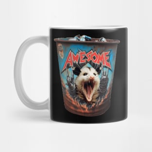 Awesome possum garbage can Mug